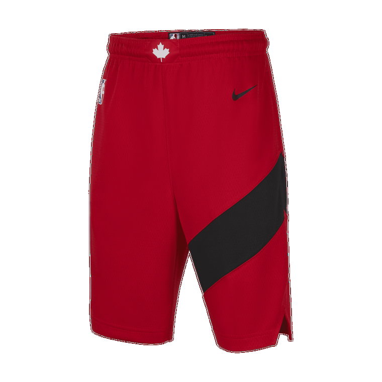 Spodenki dla dużych dzieci Toronto Raptors Nike NBA Swingman - Czerwony