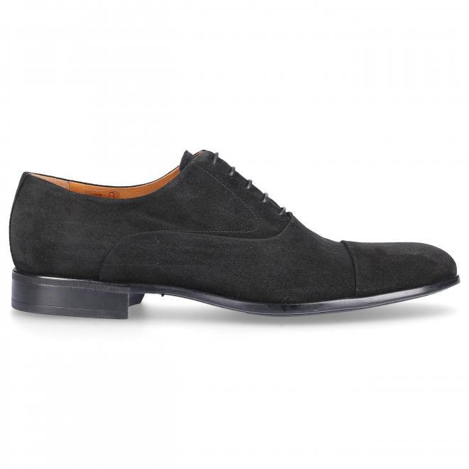 Moreschi Buty biznesowe Oxford 039165 zamsz