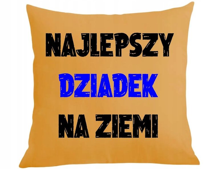 Poduszka + poszewka Najlepszy Dziadek na Świecie Prezent