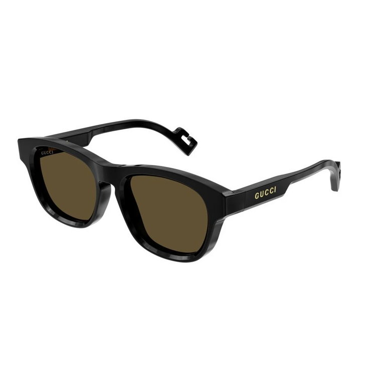 Vintage-inspirowane okulary przeciwsłoneczne w stylu Wayfarer dla mężczyzn Gucci
