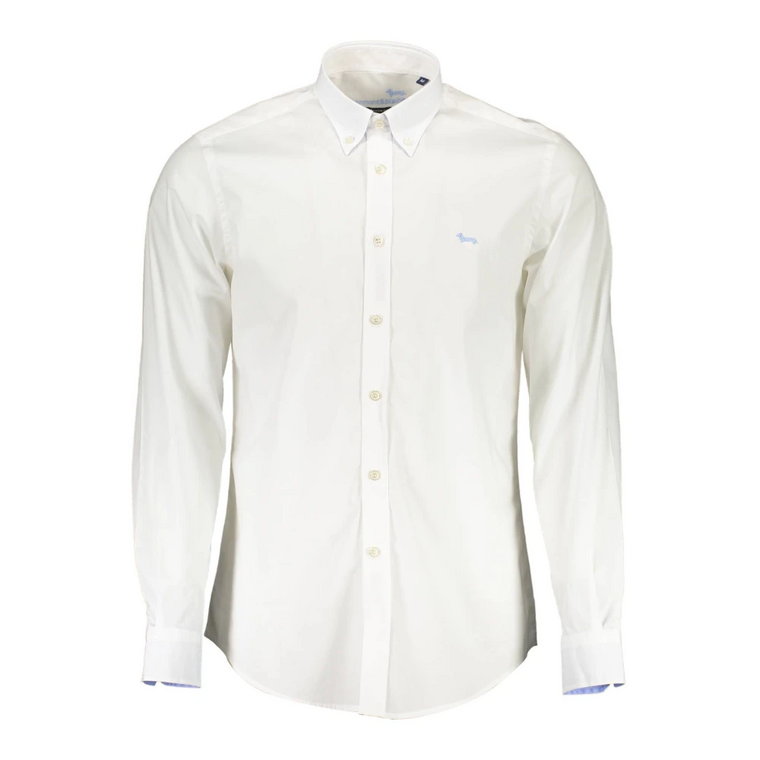 Biała Koszula z Wąskim Krojem Harmont & Blaine