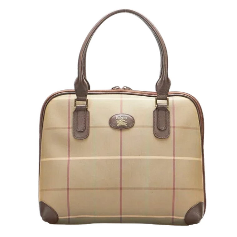 Pre-owned Canvas handbags Burberry Vintage