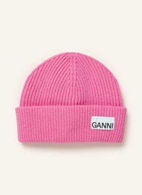 Ganni Czapka pink