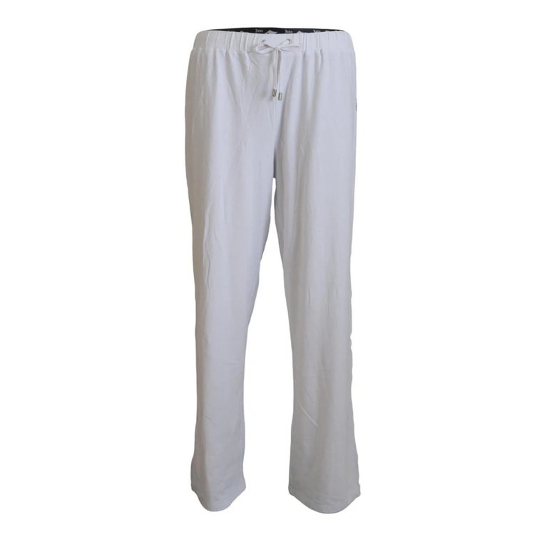 Spodnie o szerokich nogawkach, białe, wykonane we Włoszech John Galliano