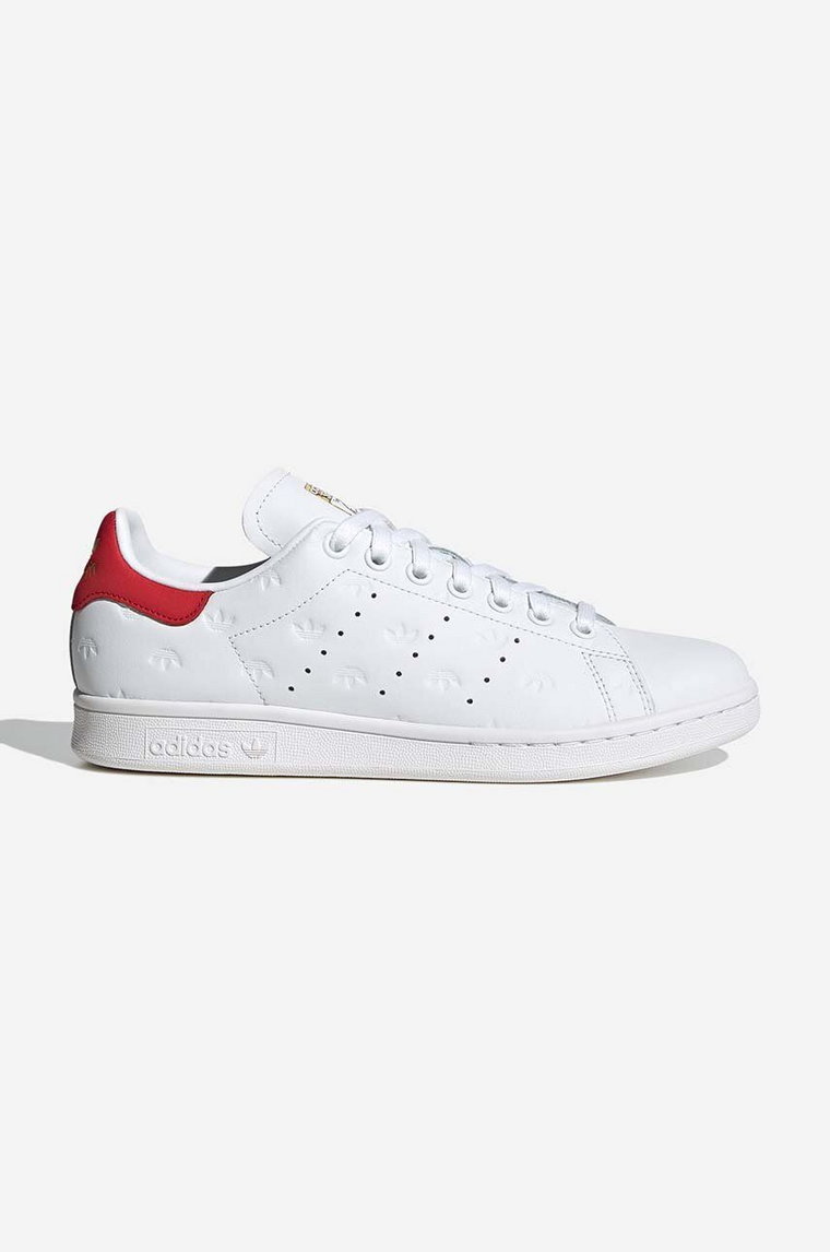 adidas Originals sneakersy skórzane Stan Smith FZ6370 kolor biały