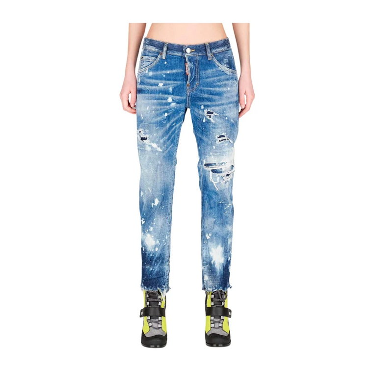 Zaktualizuj swoją kolekcję denimu za pomocą Cool Girl Straight Jeans Dsquared2