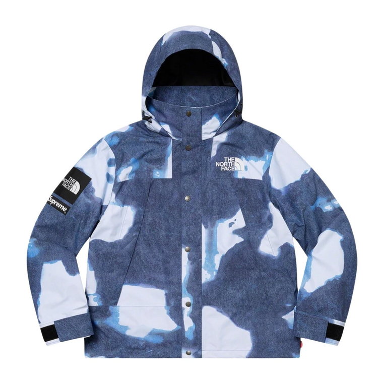 Limitowana edycja Denim Print Mountain Jacket Supreme