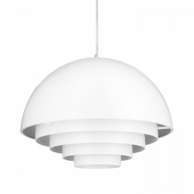 Lampa wisząca diverso biała matowa 40 cm kod: ST-10055P white