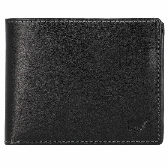 Braun Büffel Arezzo Wallet RFID Leather 10,5 cm schwarz