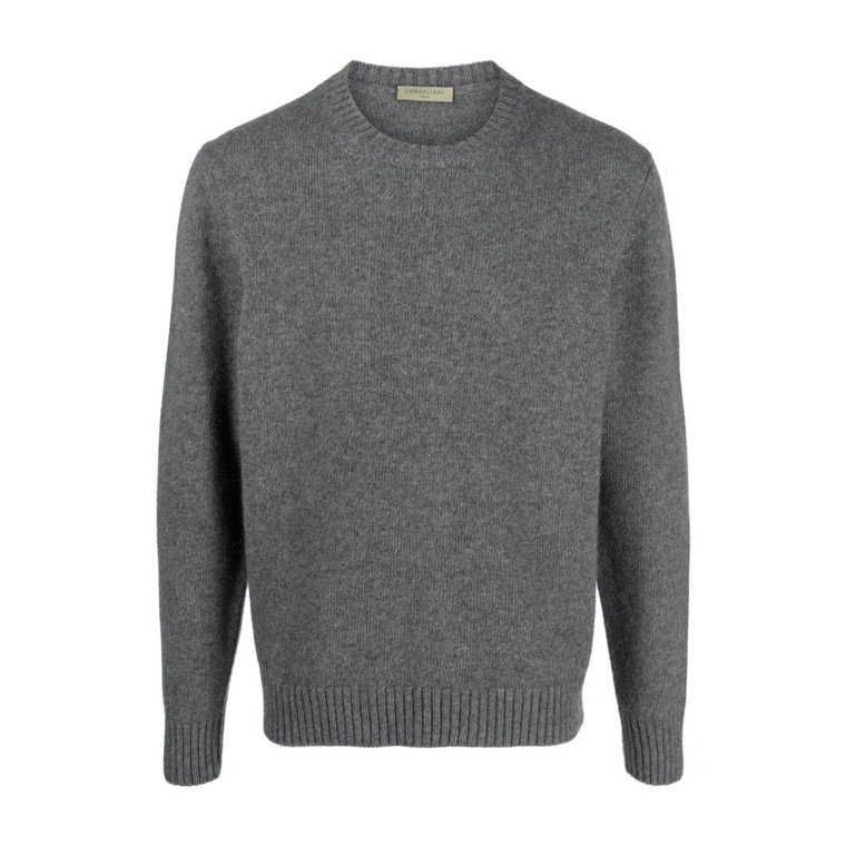 Szare bluzy męskie Aw23 Corneliani