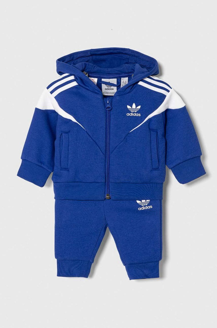 adidas Originals dres niemowlęcy kolor niebieski