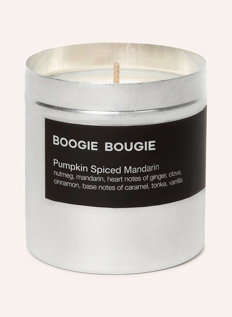 Boogie Bougie Świeca Zapachowa Pumpkin Spiced Mandarin silber