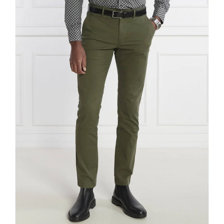 Tommy Hilfiger Spodnie chino | Slim Fit | pima