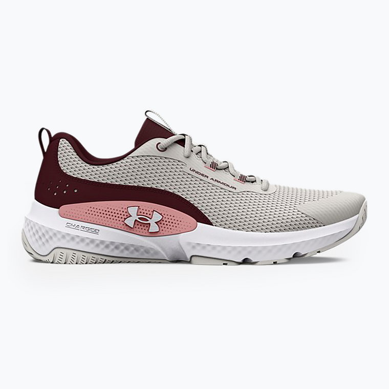 Buty treningowe damskie Under Armour W W Dynamic Select white clay/deep red/white | WYSYŁKA W 24H | 30 DNI NA ZWROT