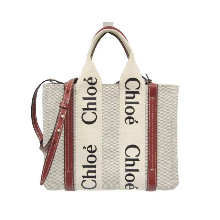 Pre-owned Canvas handbags Chloé Pre-owned