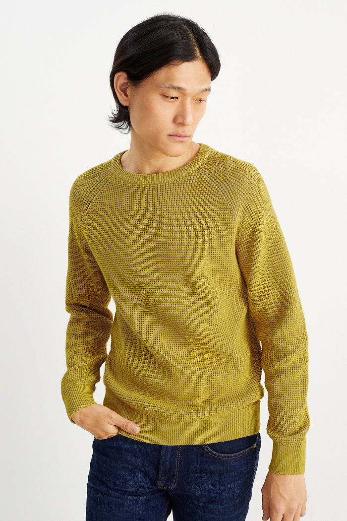 C&A Sweter, żółty, Rozmiar: M