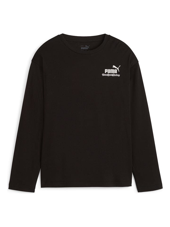 Puma Koszulka "ESS+ MID 90s" w kolorze czarnym