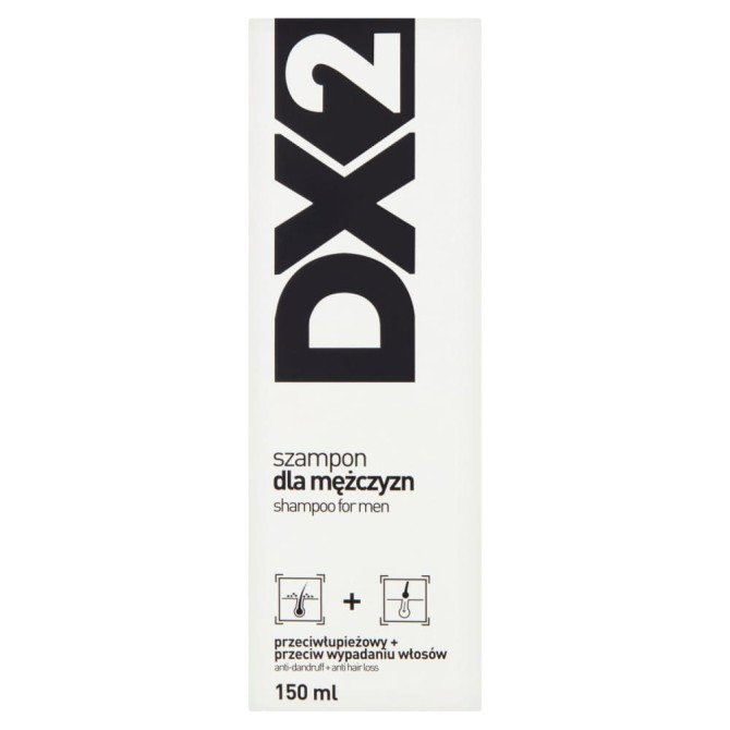 DX2 Szampon dla mężczyzn przeciwłupieżowy + przeciw wypadaniu włosów 150ml