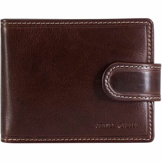 Jekyll & Hide Oxford Wallet RFID Leather 12 cm coffee2