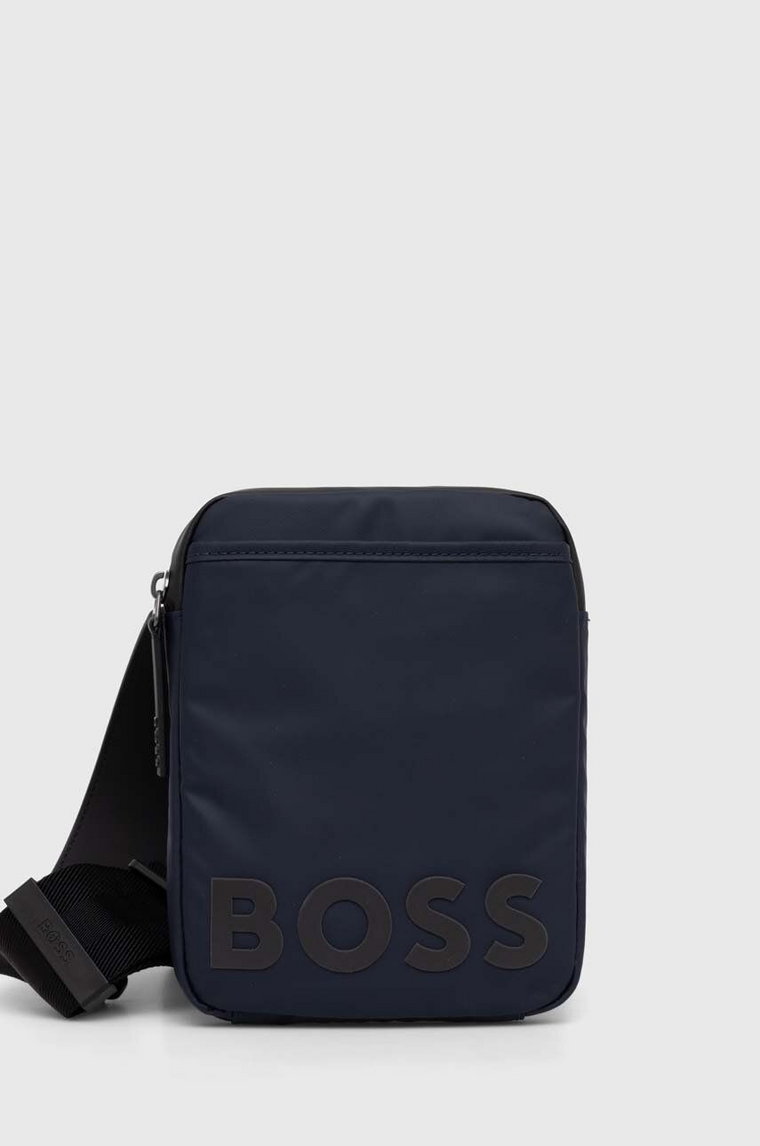 BOSS saszetka kolor granatowy 50499006