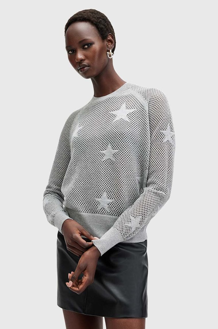 AllSaints sweter SERAPH JUMPER damski kolor szary lekki W005KB