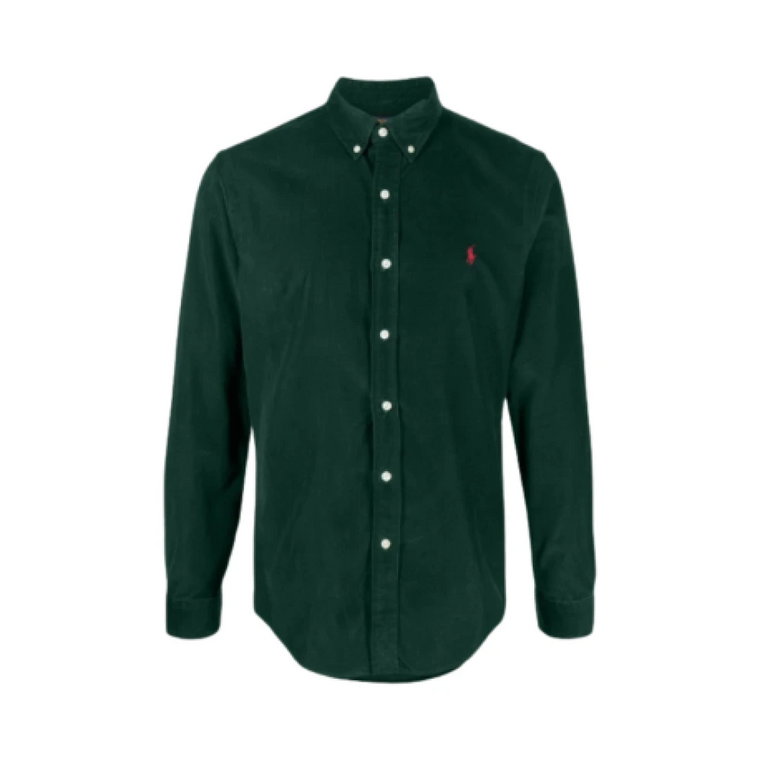 Zielona Koszula - Rozmiar: S, Kolor: Moss Agate Ralph Lauren