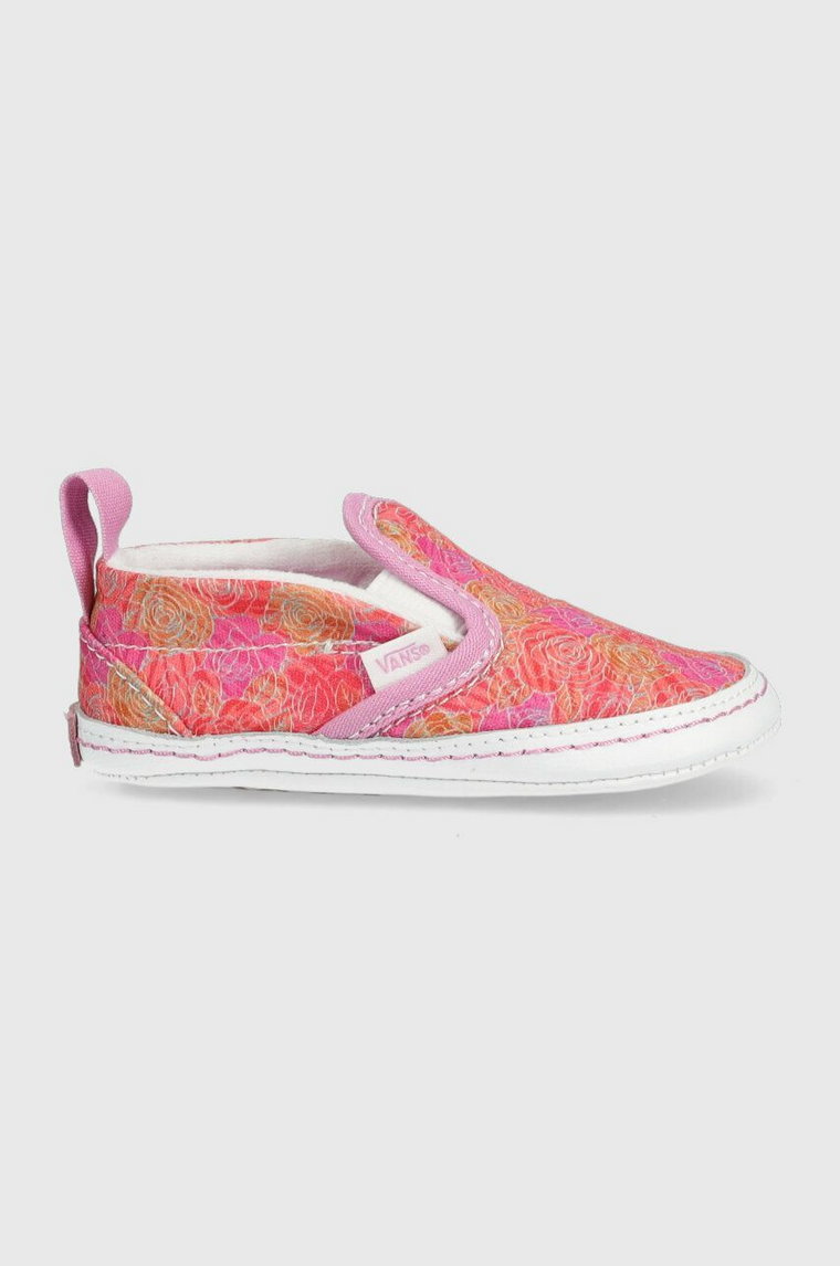 Vans buty niemowlęce IN Slip On V Crib ROSE MPINK kolor różowy