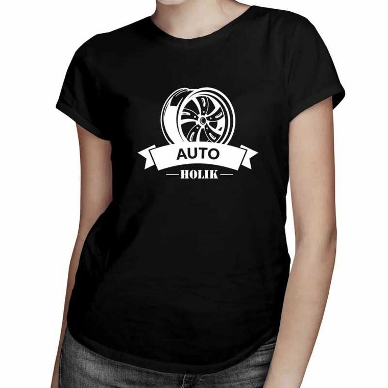 Autoholik - damska koszulka na prezent