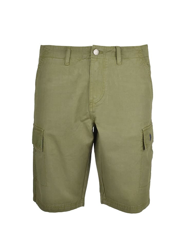 U.S. Polo Assn. Bojówki w kolorze khaki