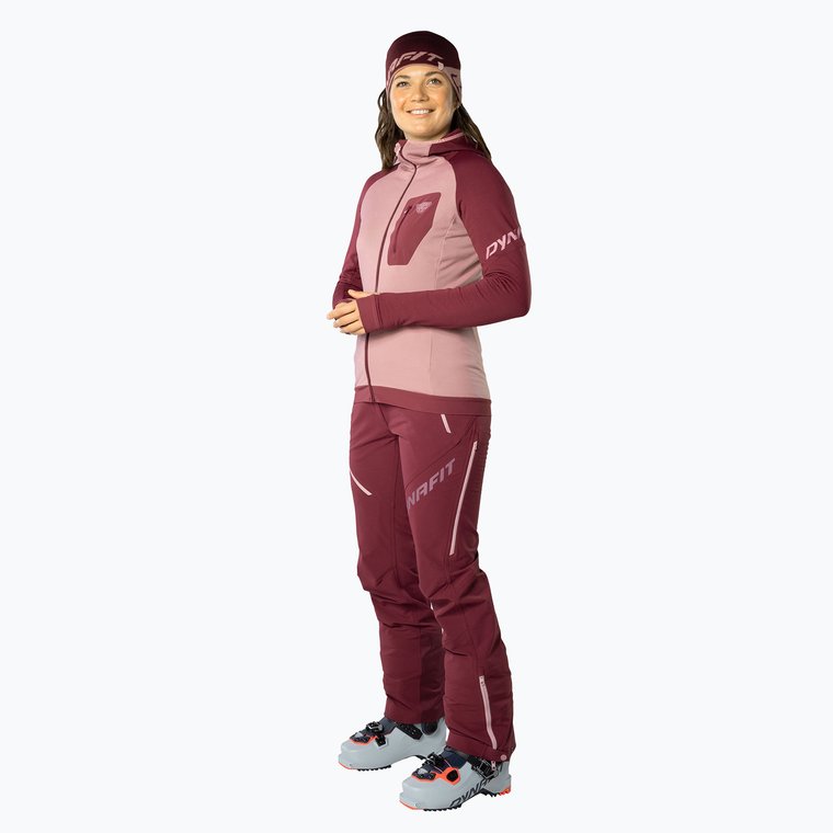 Spodnie skiturowe damskie DYNAFIT Mercury 2 Dynastretch burgundy