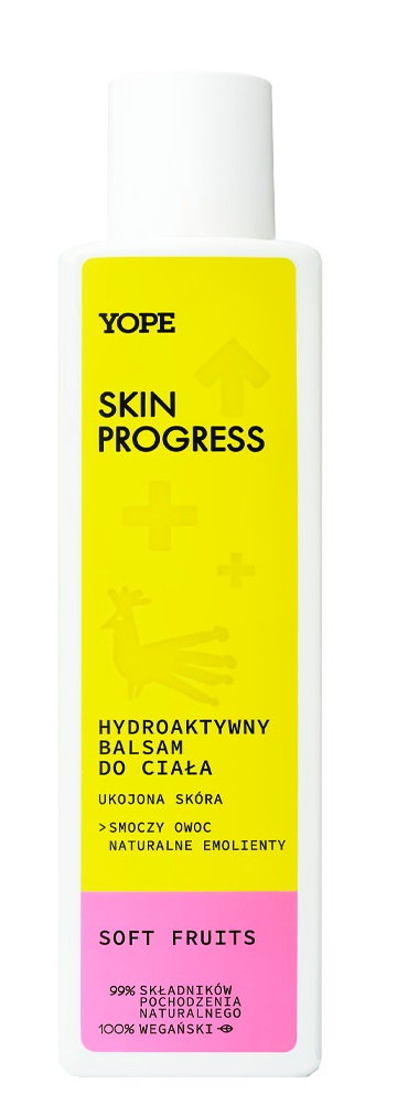 Yope Skin Progress Hydroaktywny Balsam do ciała Ukojona skóra - Soft Fruits 200 ml