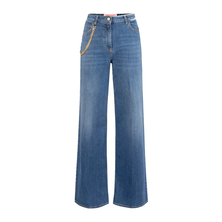 Wide Jeans Elisabetta Franchi