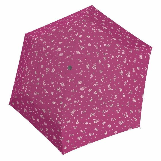 Doppler Zero,99 Minimalistyczna parasolka kieszonkowa 21 cm fancy pink