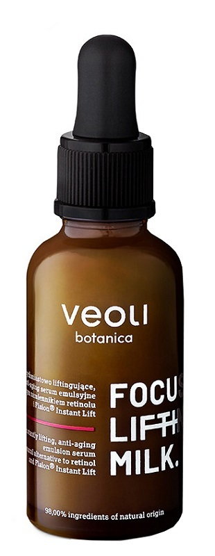 Veoli Botanica Focus Lifting Milk - Natychmiastowo liftingujące serum emulsyjne anti-aging 30ml