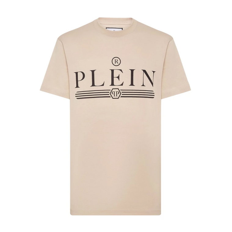 Stylowy T-shirt z Unikalnym Wzorem Philipp Plein