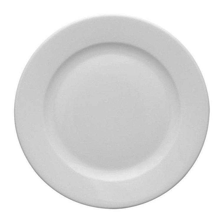 Talerz deserowy LUBIANA Kaszub, biały, 17 cm