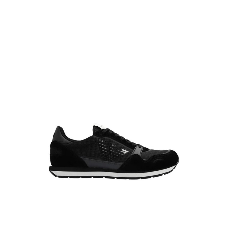 Buty sportowe z logo Emporio Armani