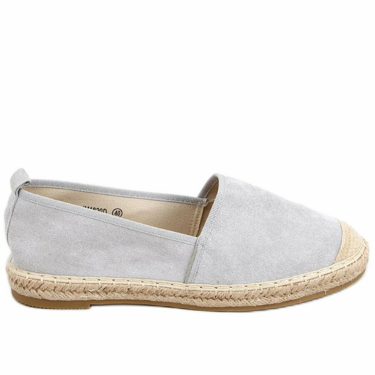 Espadryle damskie Sotera Gris szare