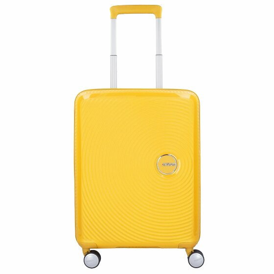 American Tourister Soundbox Wózek kabinowy 4-kołowy 55 cm golden yellow