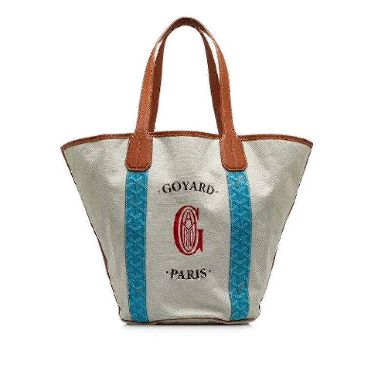 Pre-owned Leather totes Goyard Vintage