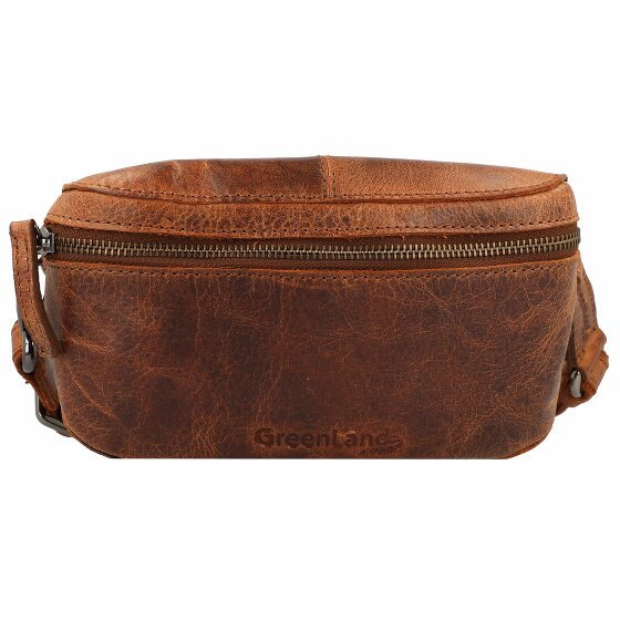 Greenland Nature Montana Fanny Pack Leather 21 cm braun