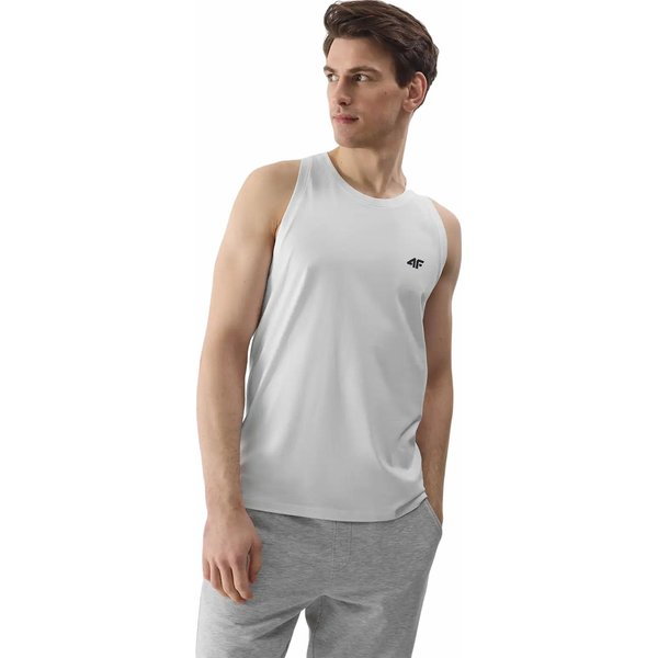 Bezrękawnik, tank top męski 4FWSS24TSLEM076 4F