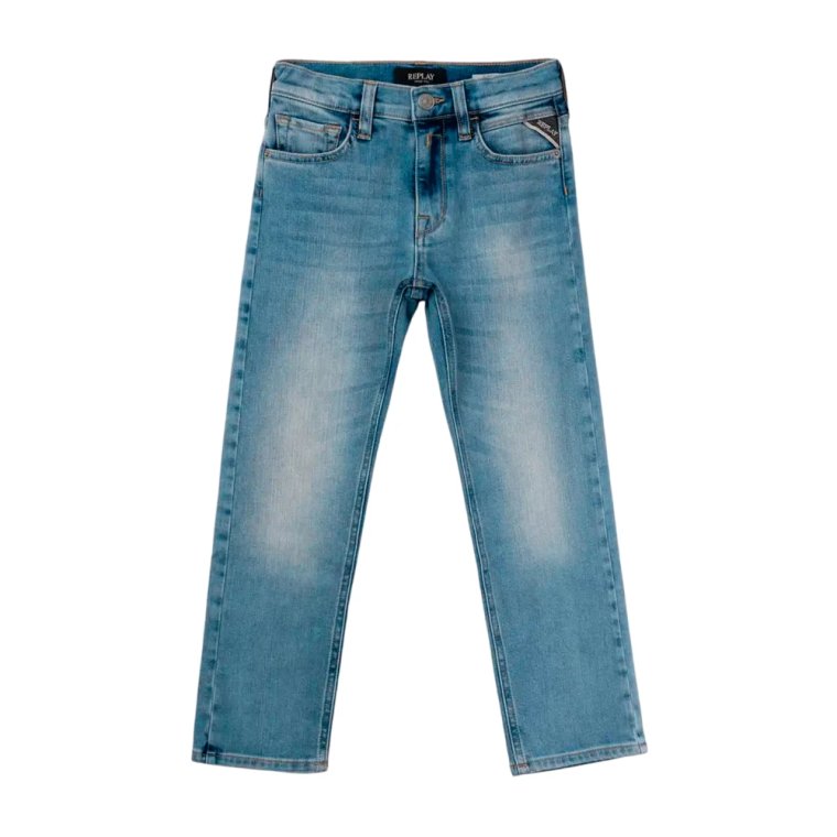 Slim Fit Casual Denim Spodnie Replay