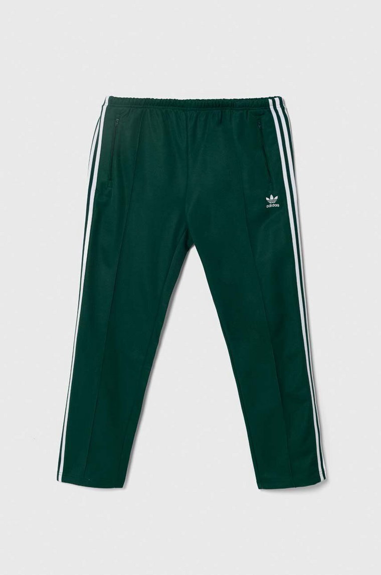 adidas Originals spodnie dresowe kolor zielony z nadrukiem IP0419