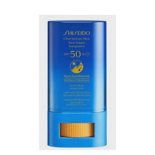 Sztyft przeciwsłoneczny do twarzy Shiseido Clear Suncare SPF50 20 ml (729238169807). Kosmetyki do ochrony przeciwsłonecznej