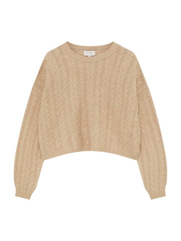 Pull&Bear Sweter  piaskowy