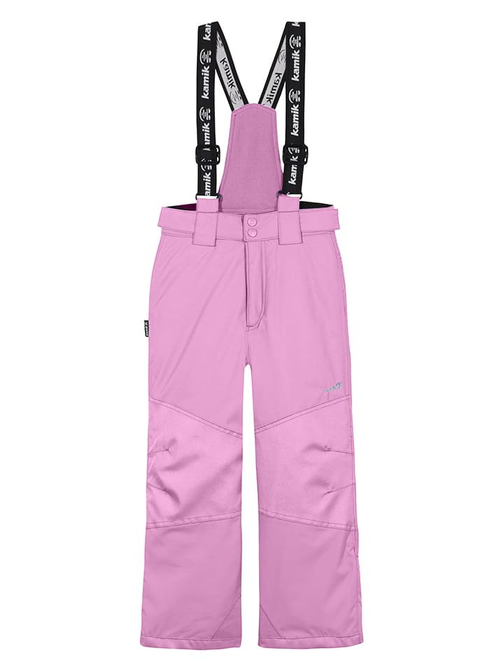 Kamik Spodnie narciarskie "Bella" w kolorze jasnoróżowym