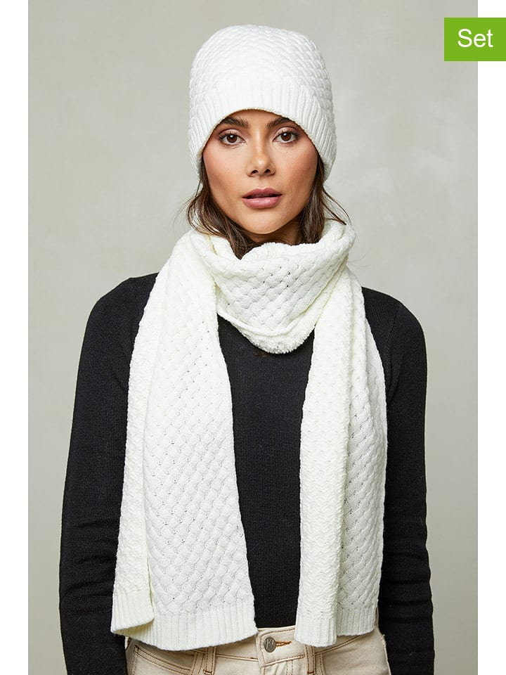 Soft Cashmere 2-częściowy zestaw w kolorze białym