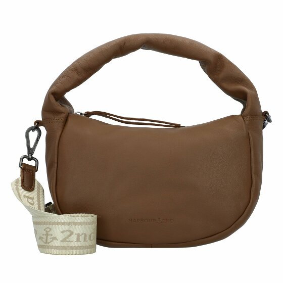 Harbour 2nd Just Pure Torba na ramię Skórzany 29 cm charming cognac