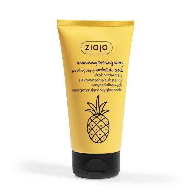 Ziaja Ananasowy Trening Skóry peelingujący sorbet do ciała 160ml